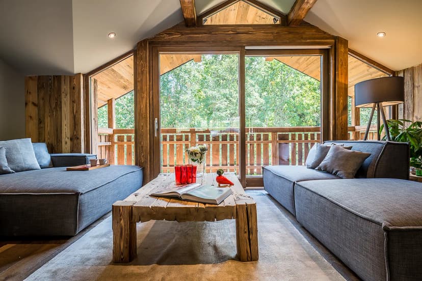 MOULIN II - Design chalet with private hot-tub