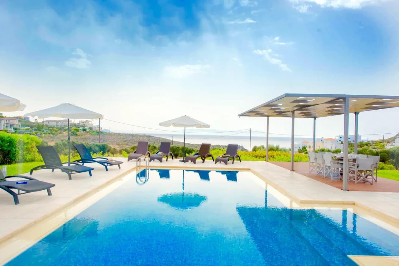 Private Swimming Pool Villa in Stavros photo 2