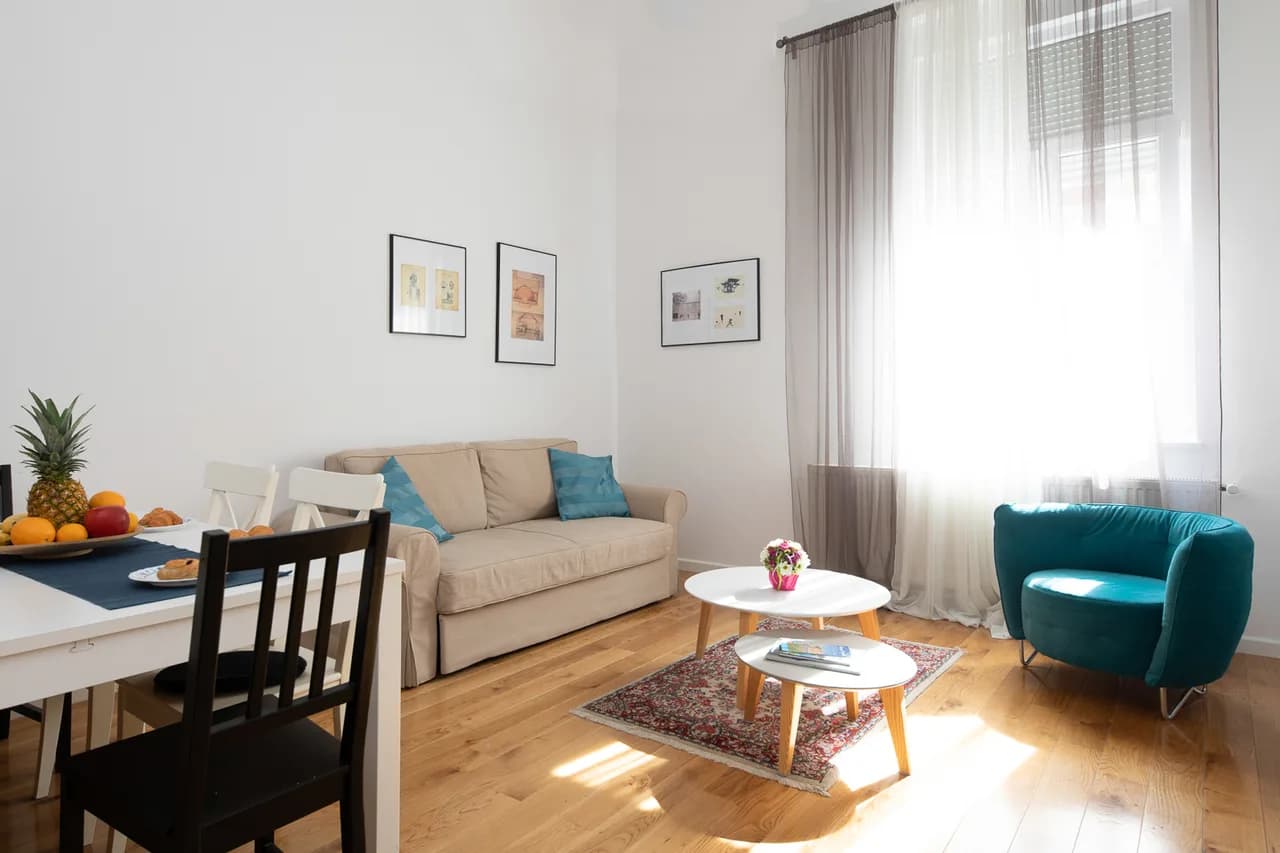 Contemporary Two Bedroom Duplex in Zagreb