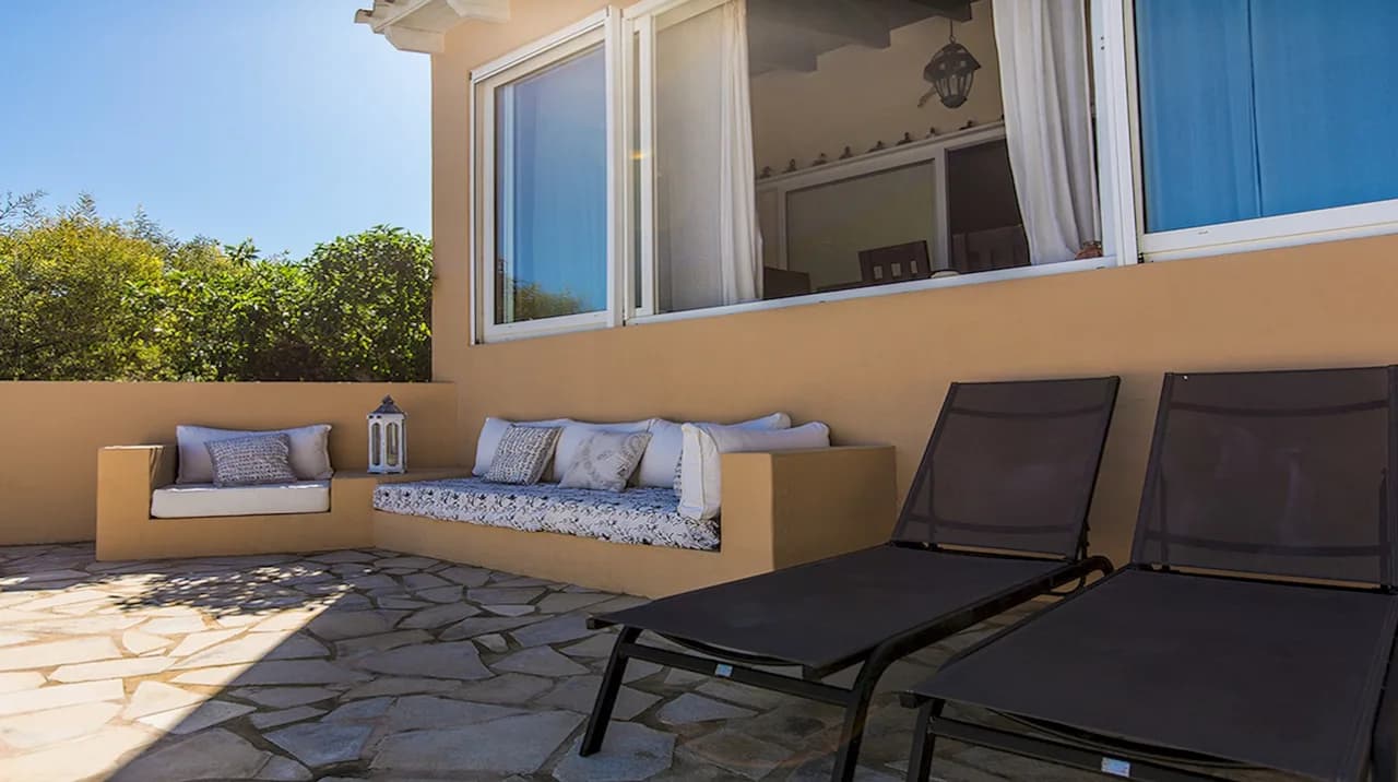 Terrace Two Bedroom Villa in Cala Vadella Ibiza photo 5