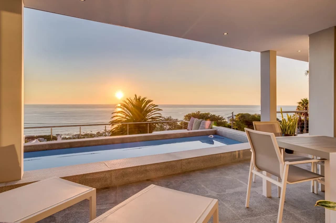 Sea View Five Bedroom Villa in Cape Town