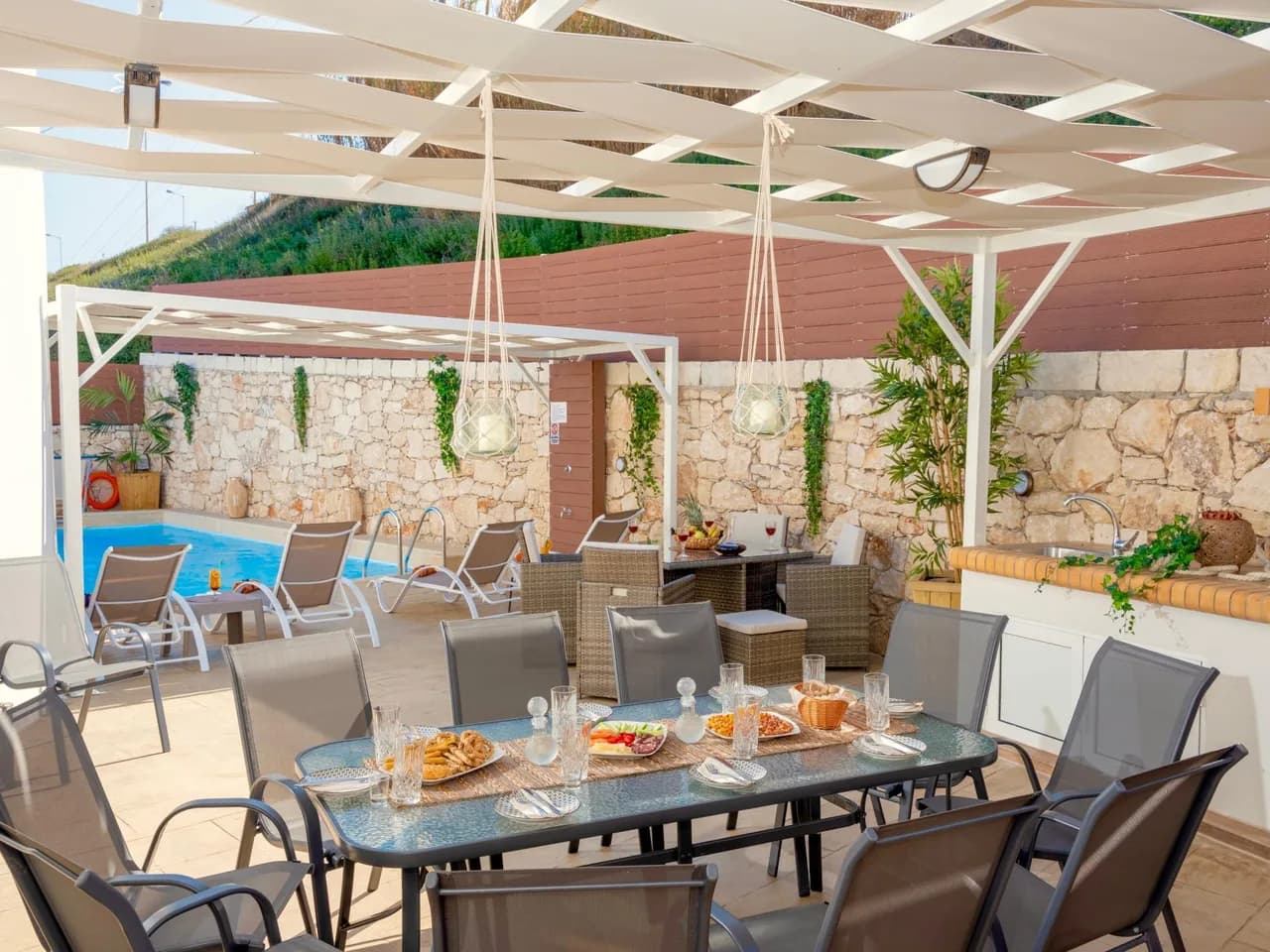 Sky Beachfront Villa in Prinos, Thasos, Greece photo 3