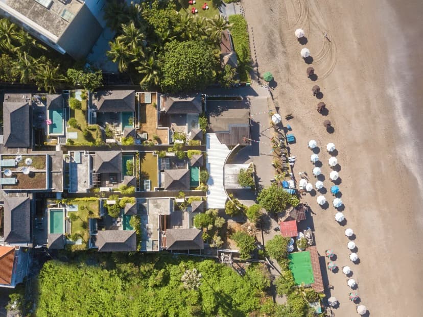 Terrace-Overlooking Two Bedroom Villa in Bali