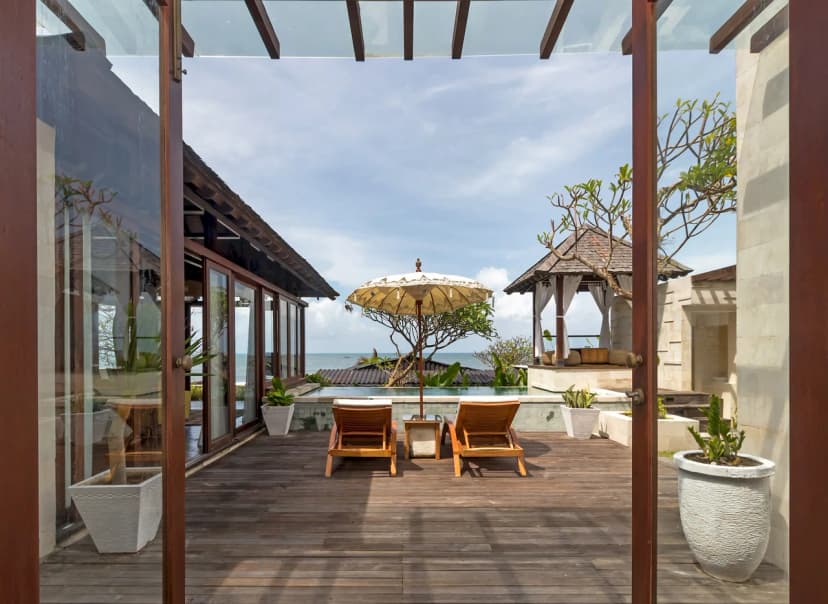 Terrace-Equipped Two Bedroom Villa in Bali