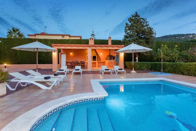 Elegant Family Retreat Near Ibiza Town in Mallorca