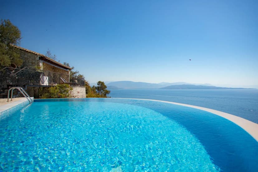 Serene House With Balcony in Corfu