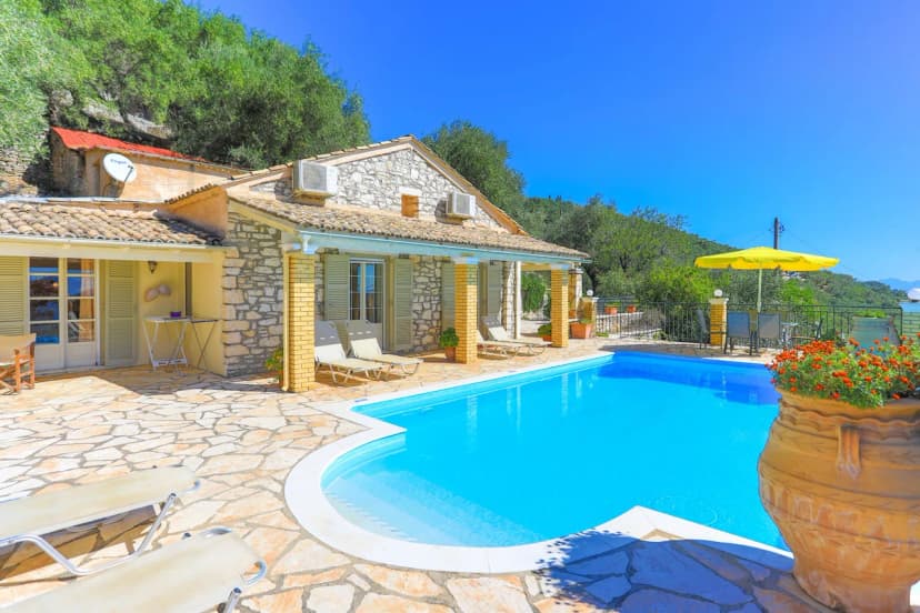 Villa Kefalaki: Superb view, private pool