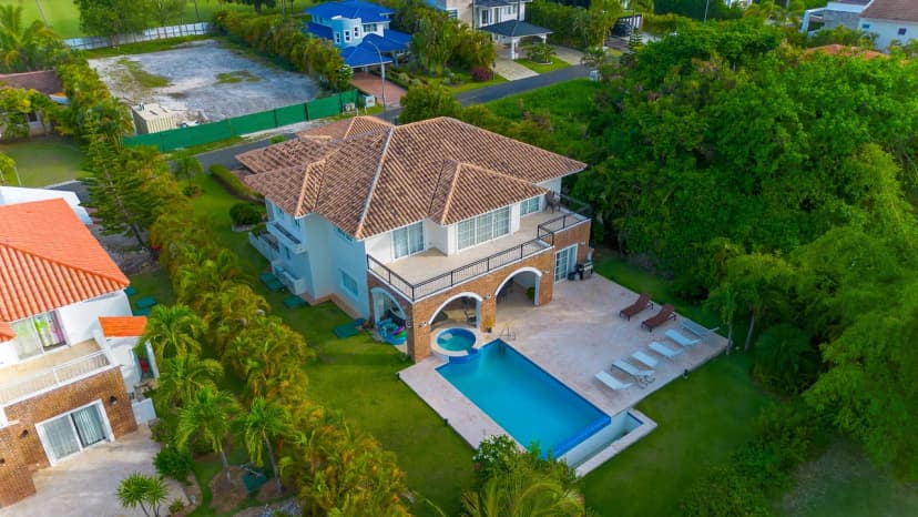 Spacious Poolside Villa in Punta Cana