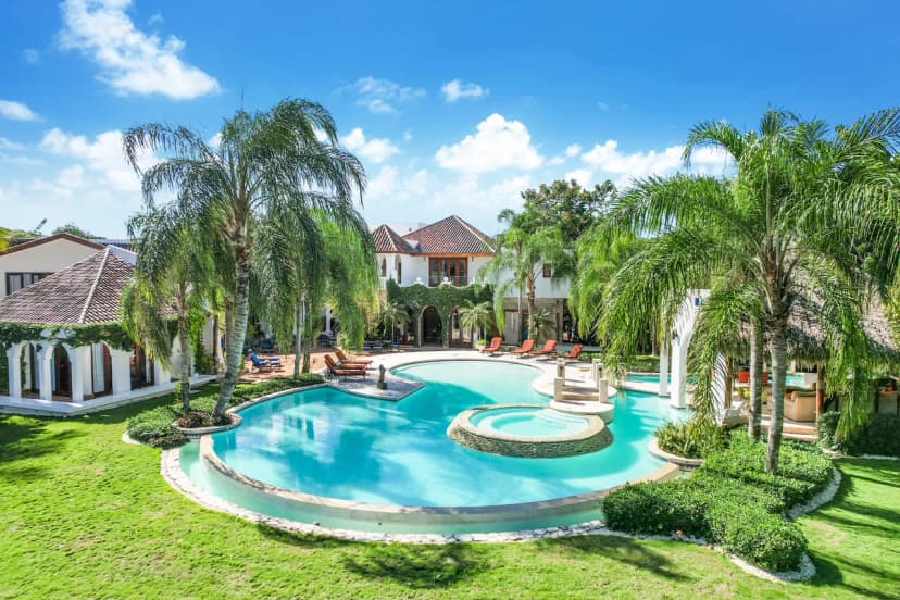Moroccan-Style Six Bedroom Villa in La Romana