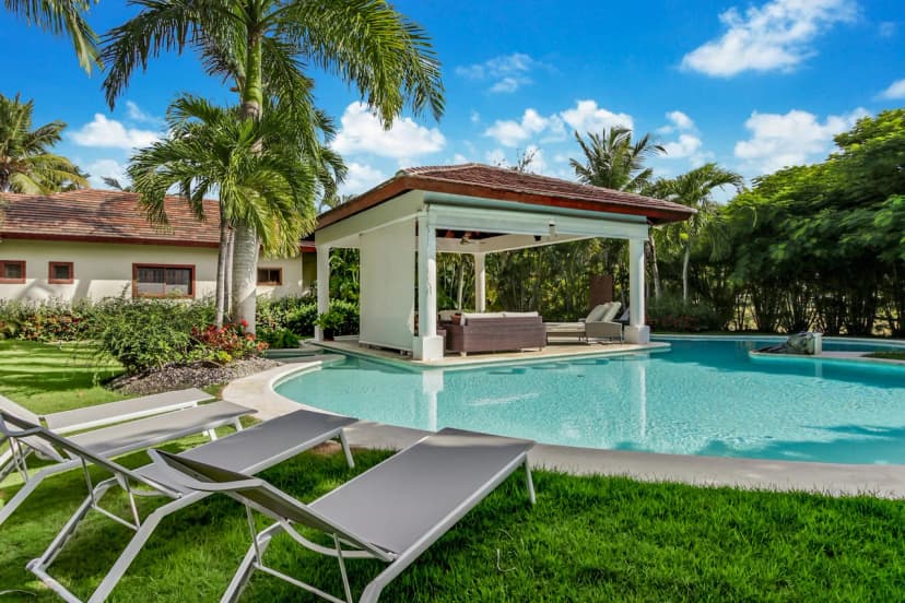 Elegant Poolside Villa in Punta Cana