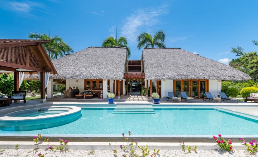 Spacious Villa with Large Pool in Punta Cana