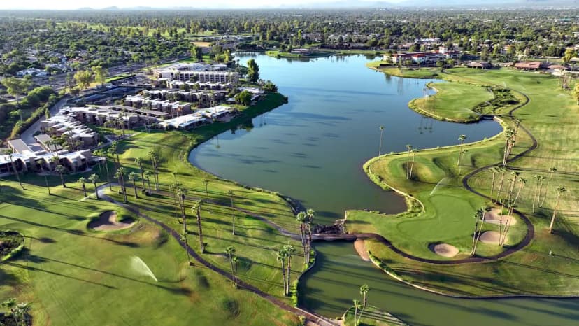 Golf Course View Villa in Scottsdale