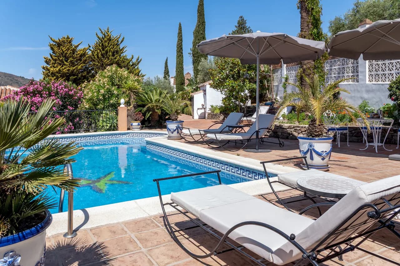 Private Pool Cortijo in Frigiliana