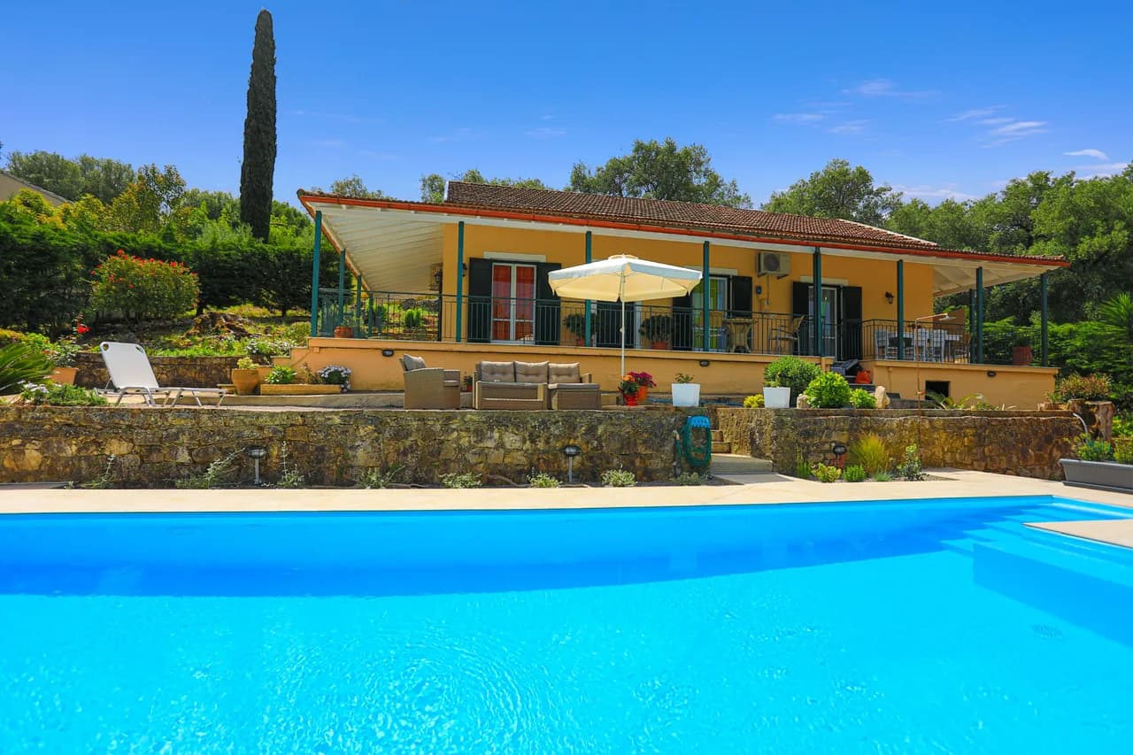 Charming Pool Villa Near Beach in Perithia, Corfu photo 3