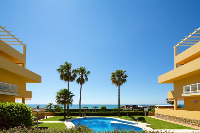 Beachfront Three Bedroom Apartment in Marbella