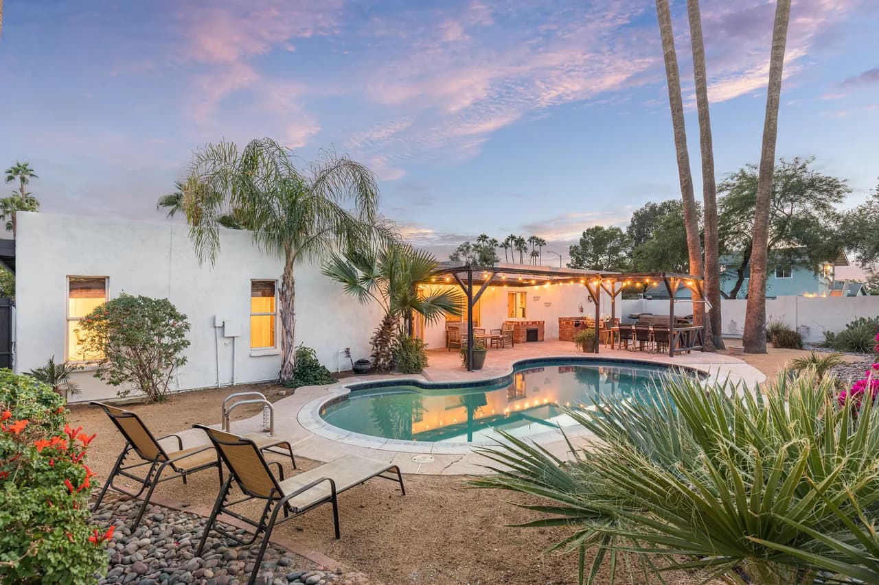 Heated Pool Four Bedroom Villa in Paradise Valley Arizona