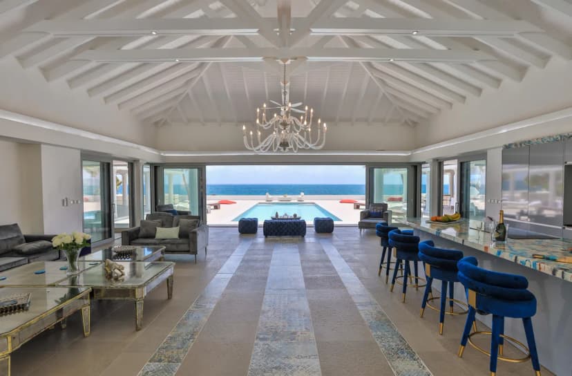 Secluded Coastal Retreat in Saint Martin