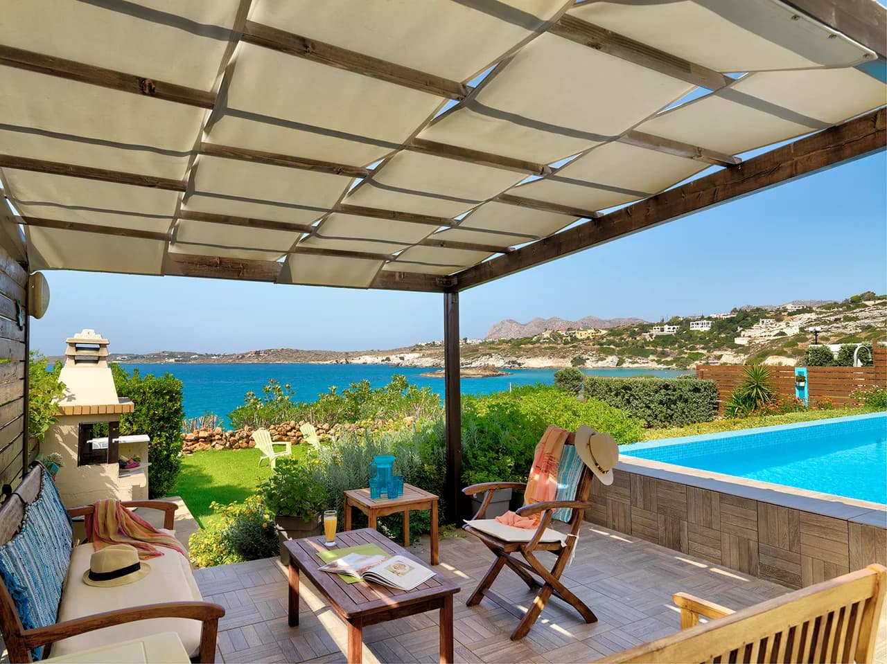 Seaside Balcony Villa in Kalathas photo 2