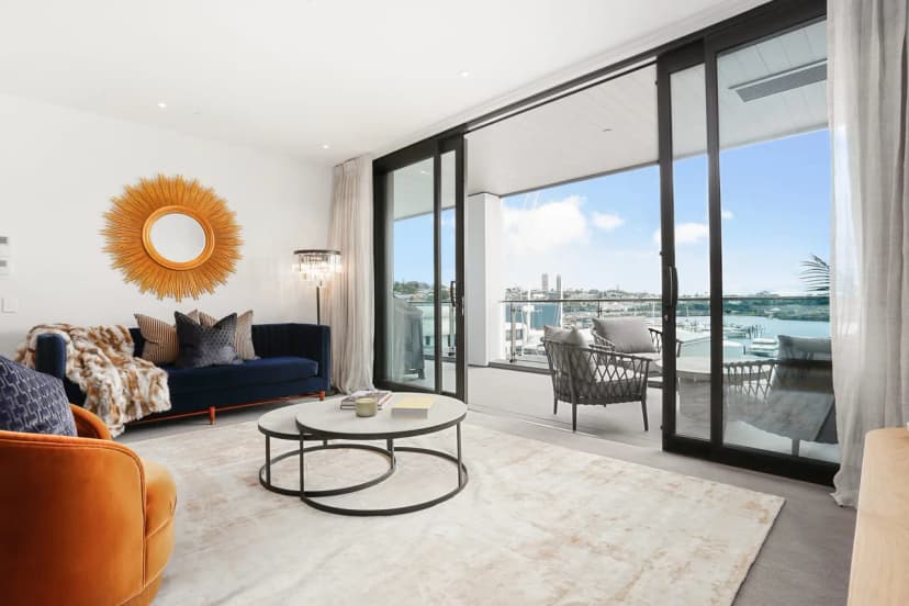 Contemporary City View Apartment in Auckland