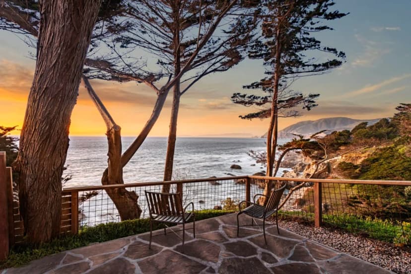 Coastal Retreat with Spectacular Ocean Views in California