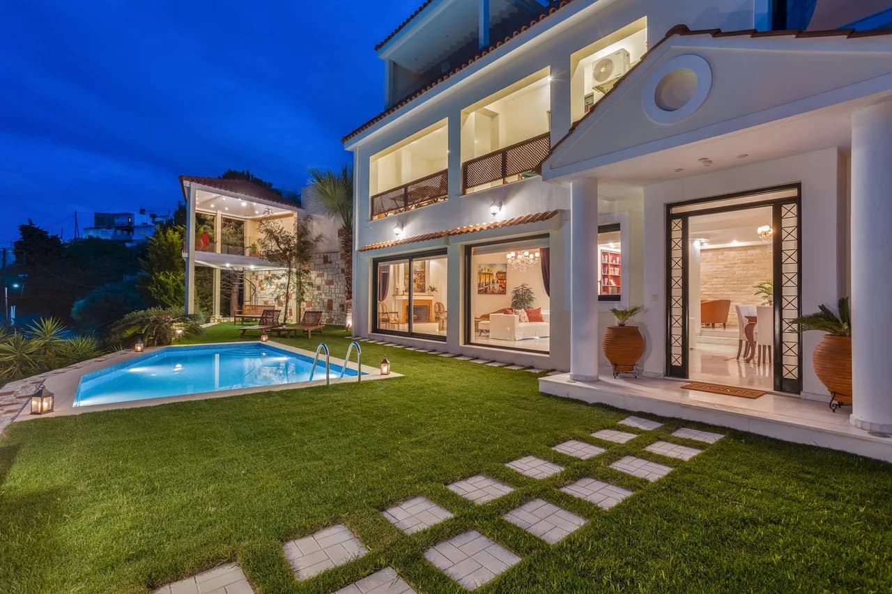 Terrace Four-Bedroom Villa in Rodia photo 2