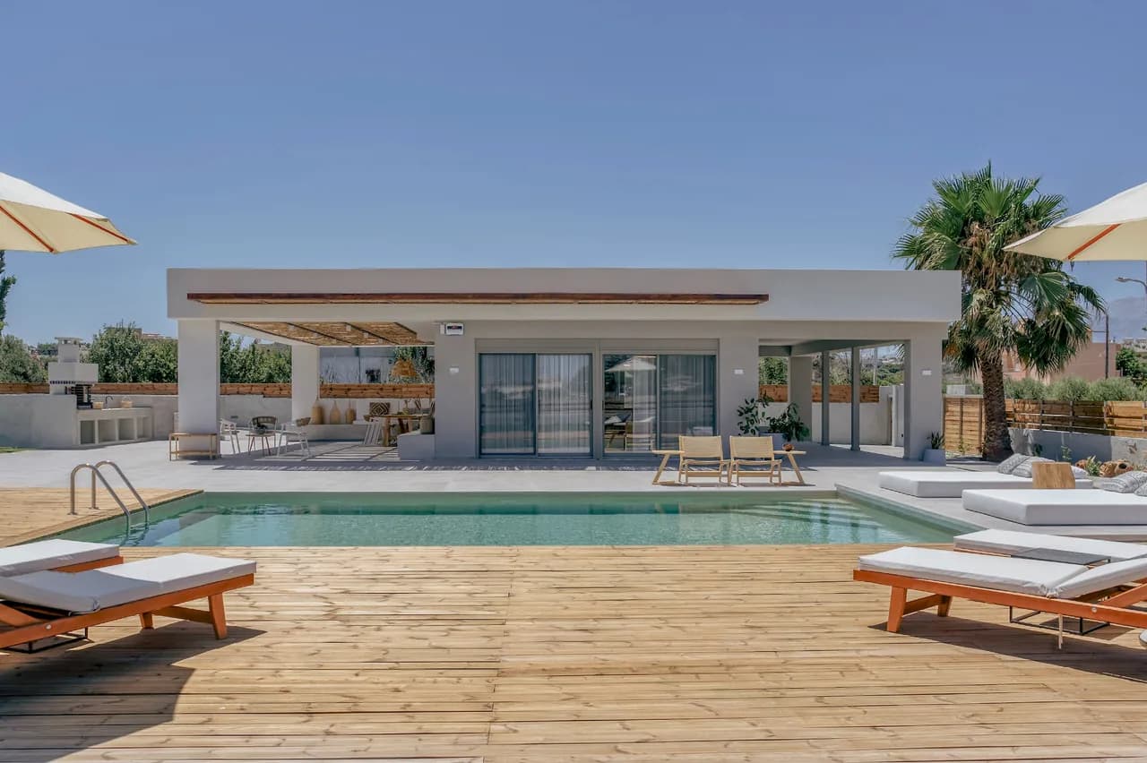 Terrace Pool Villa in Gazi, Crete, Greece photo 2