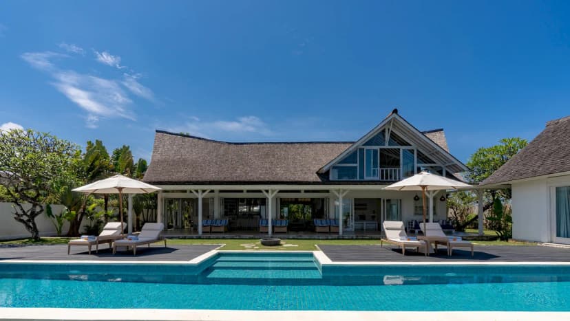 Garden-Facing Four Bedroom Villa in Bali