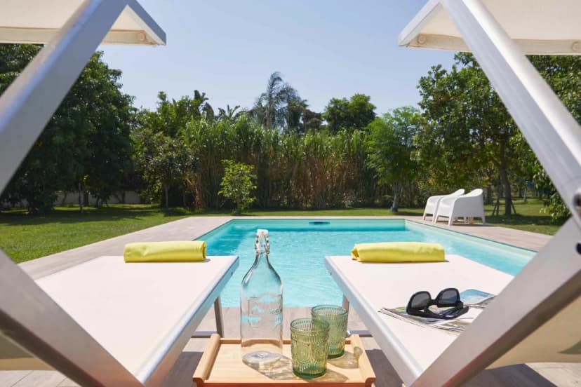 Eco-Friendly Villa with Private Pools in Sicily