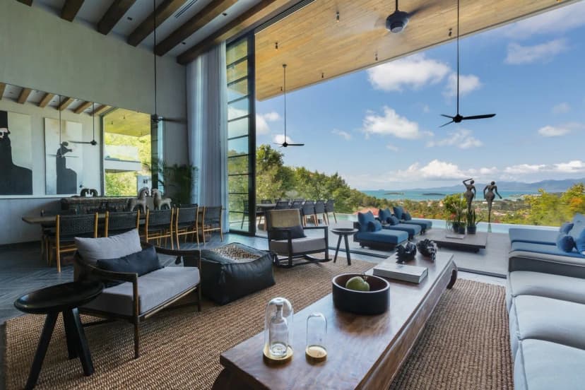 Sea View Five Bedroom Villa in Koh Samui