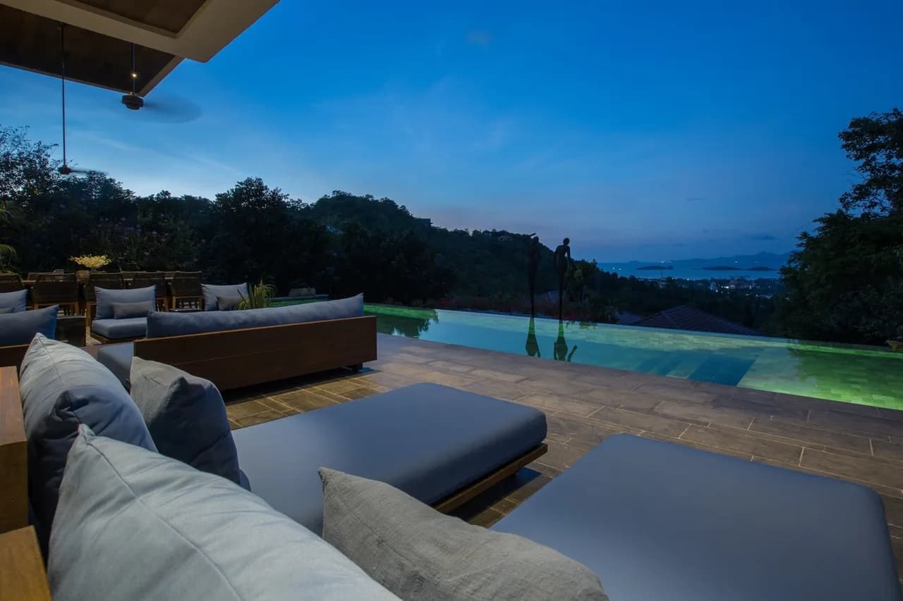 Sea View Five Bedroom Villa in Plai Laem photo 5