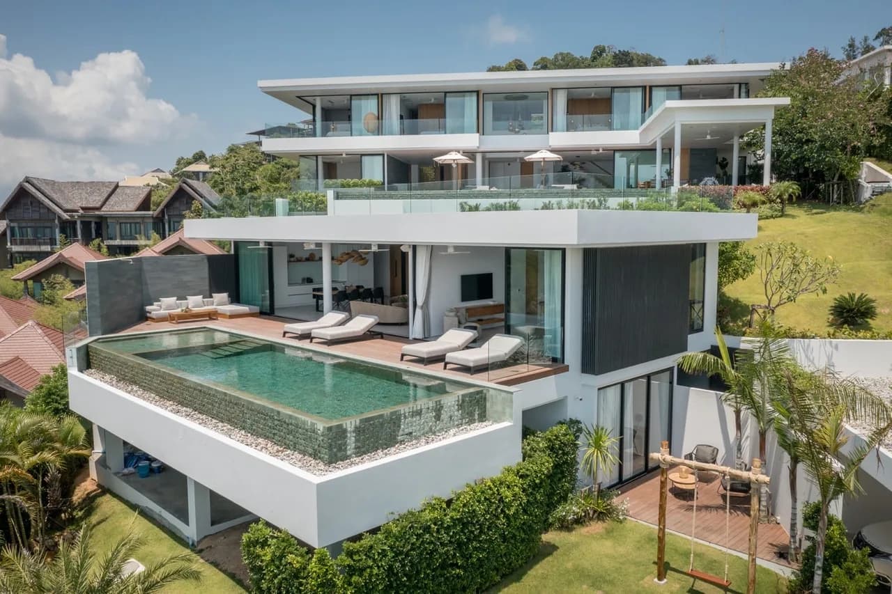 World-Class Seaview Villa in Baan Plai Laem photo 3