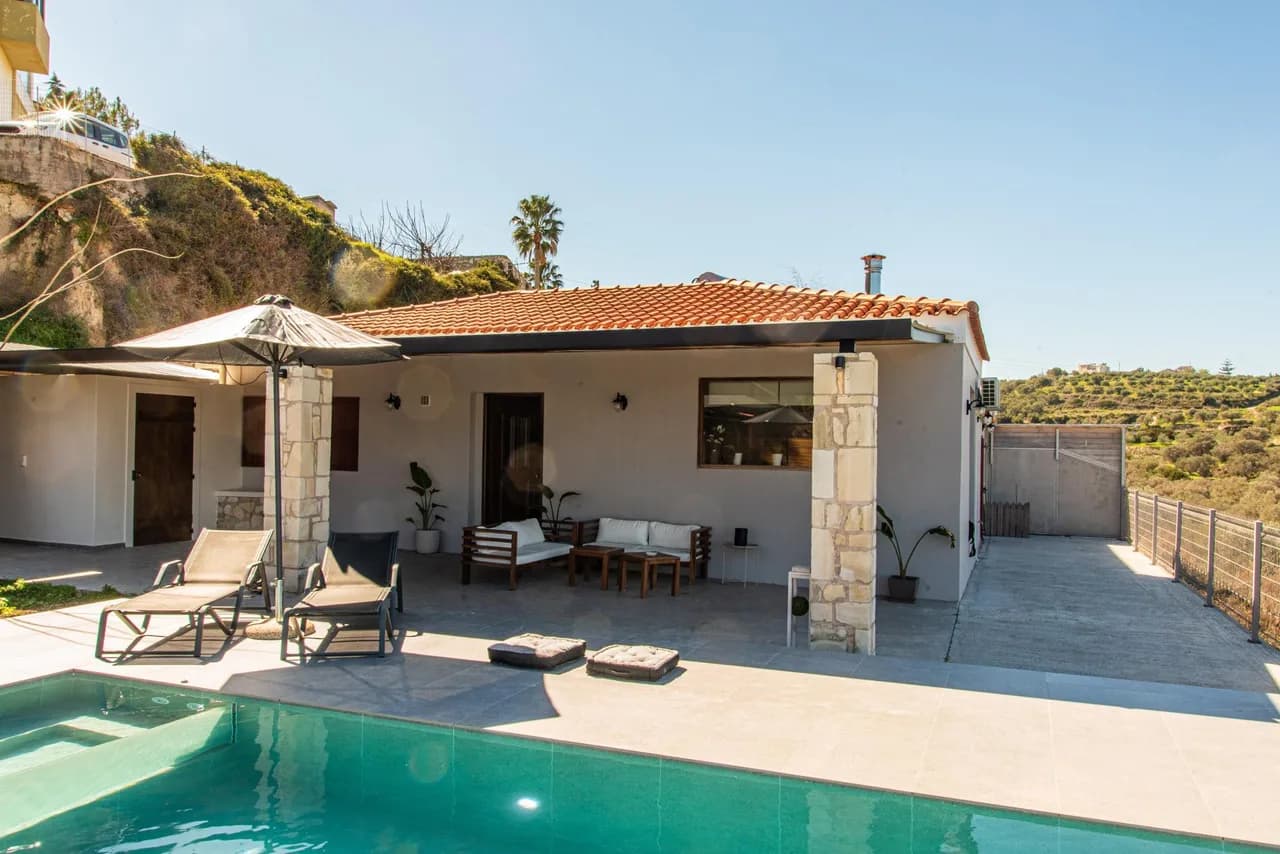 Private Pool Villa in Περιβόλια, Crete, Greece photo 2
