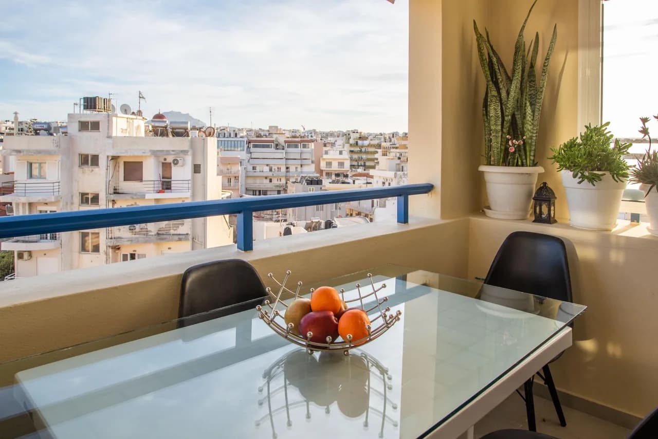 Panoramic Terrace Apartment in Heraklion