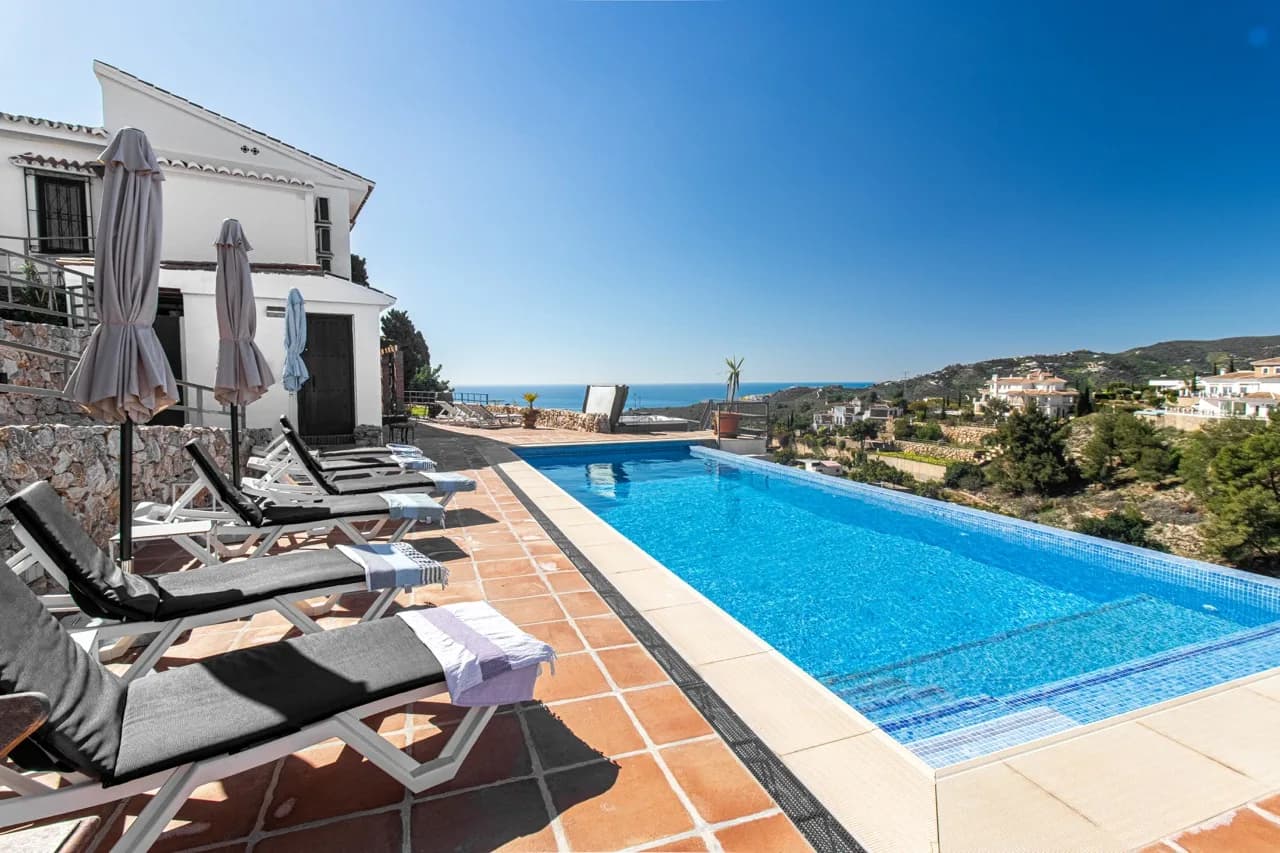 Terrace-Style Villa in Frigiliana, Andalusia, Spain