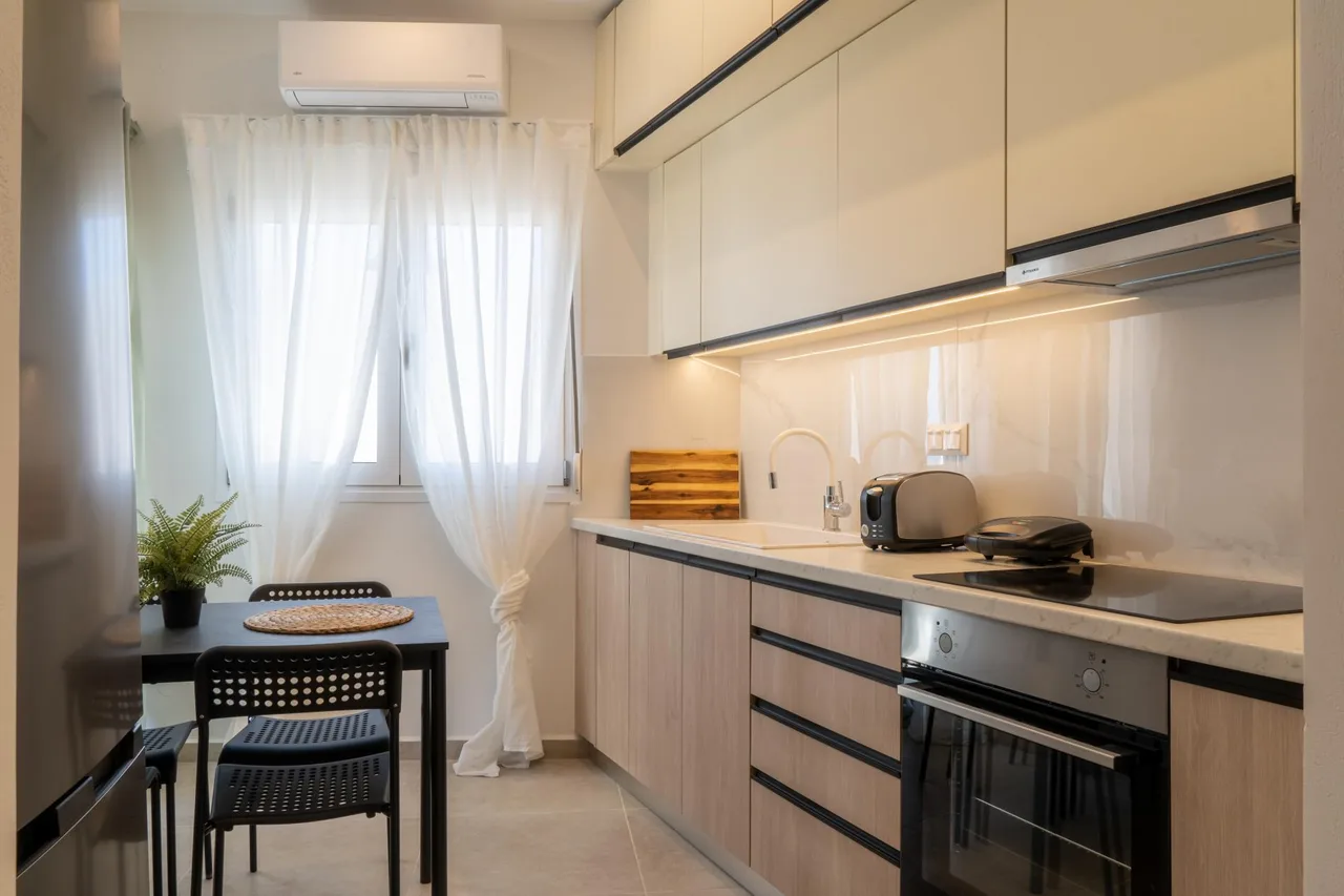 Balcony Two Bedroom House in Heraklion Municipal Unit photo 2