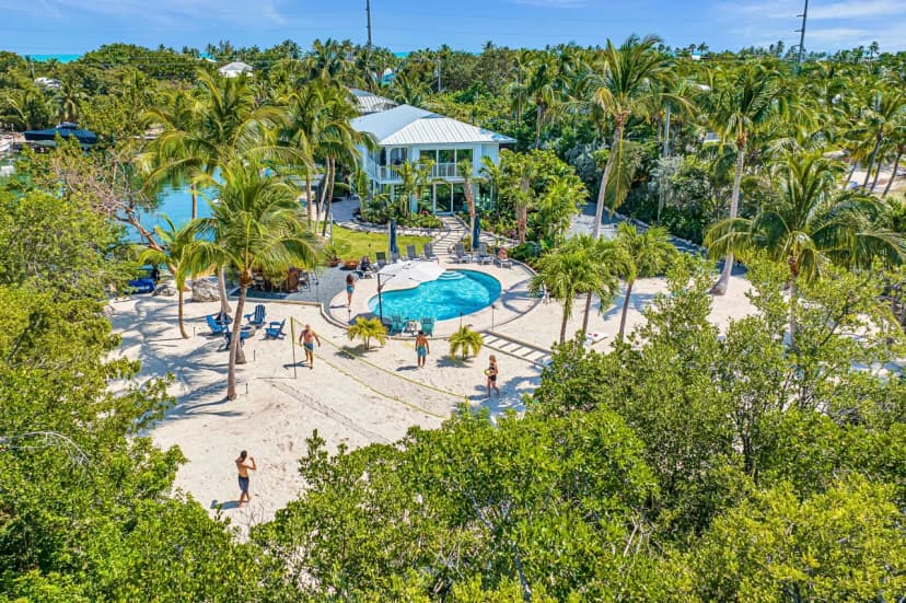 Waterfront Villa with Boat Dock in Florida Keys
