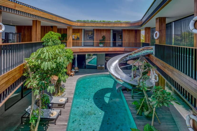 Modern Six-Bedroom Retreat in Bali