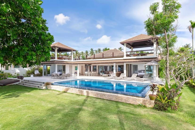 Beachfront Five Bedroom Villa in Natai, Thailand