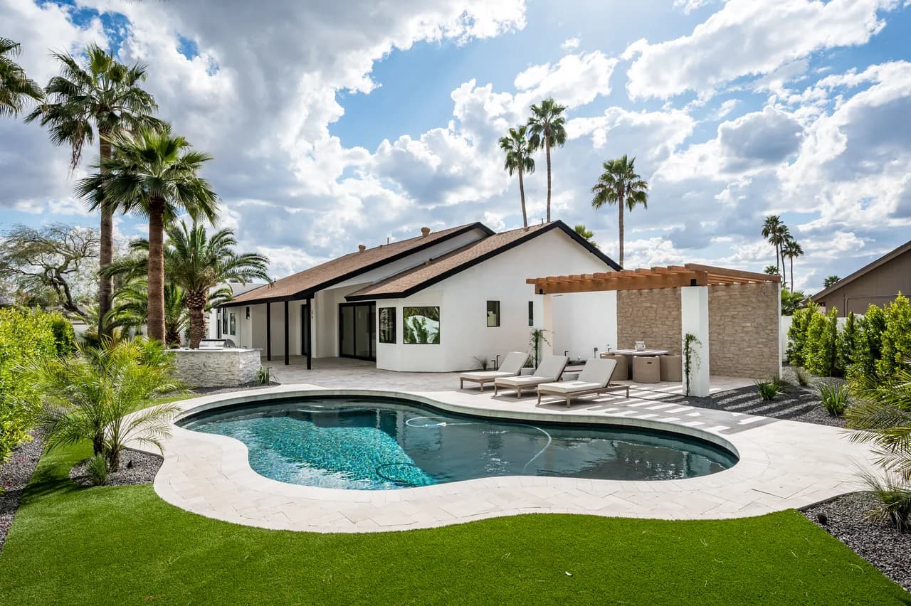 Designer Home with Heated Pool in Paradise Valley