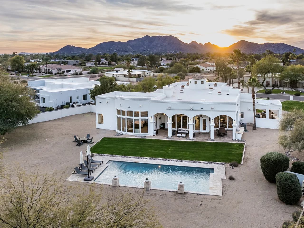 Modern Eclectic Five Bedroom Villa in Paradise Valley