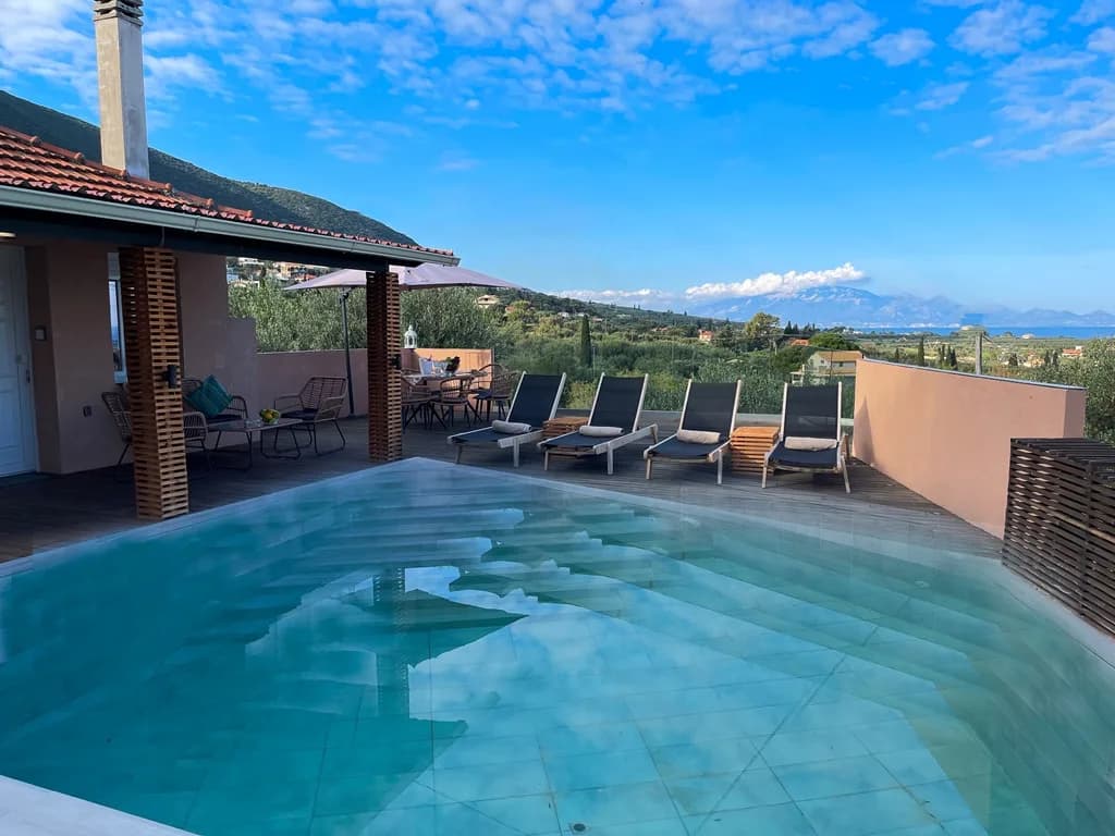 Terrace Retreat Villa in Katastari
