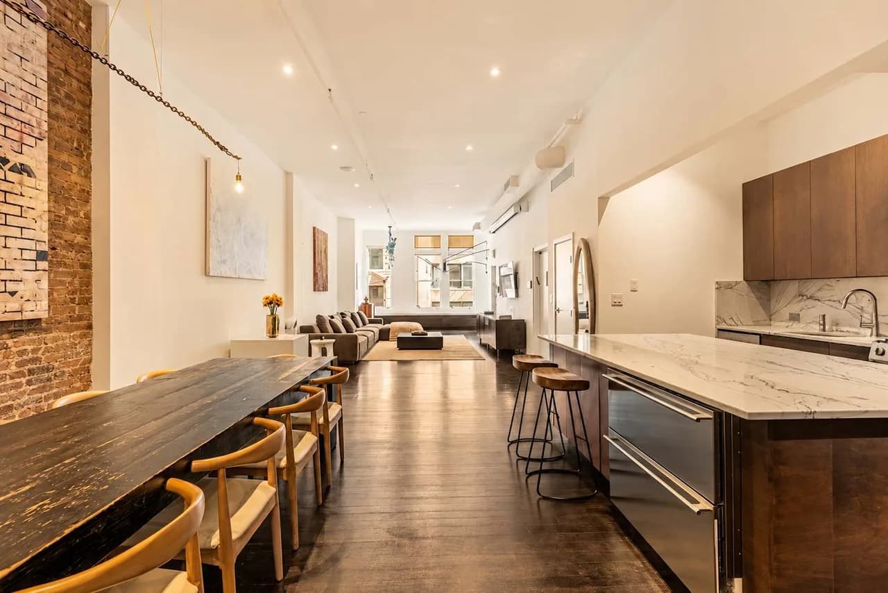 Keyed-Elevator Three Bedroom Loft in New York