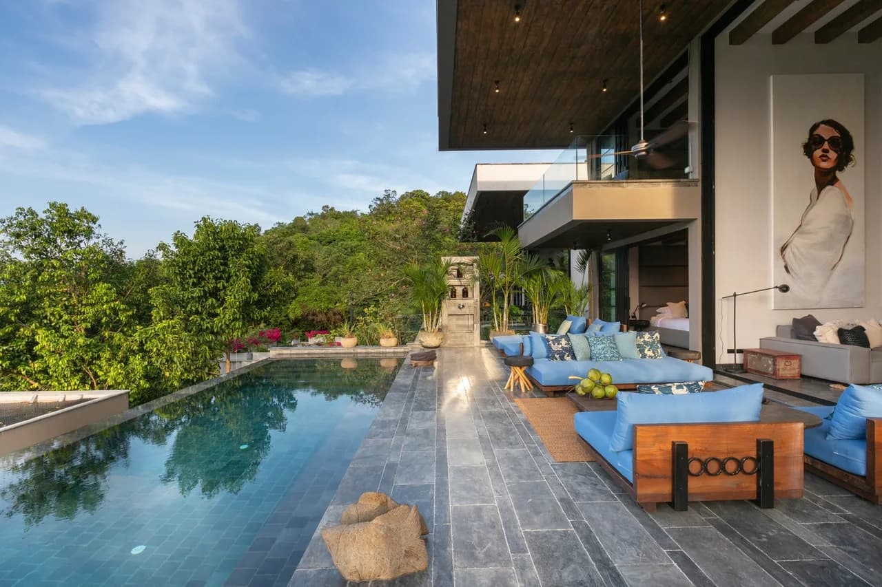 Sea View Four Bedroom Villa in Plai Laem photo 3