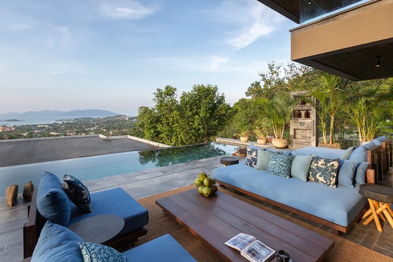 Sea View Four Bedroom Villa in Plai Laem photo 4