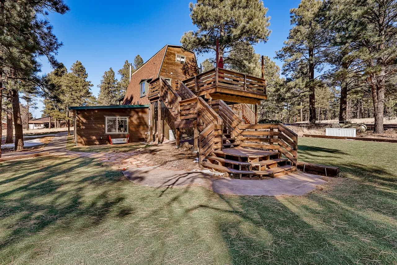 Meadow View A-Frame Cabin in Doney Park, Arizona photo 2