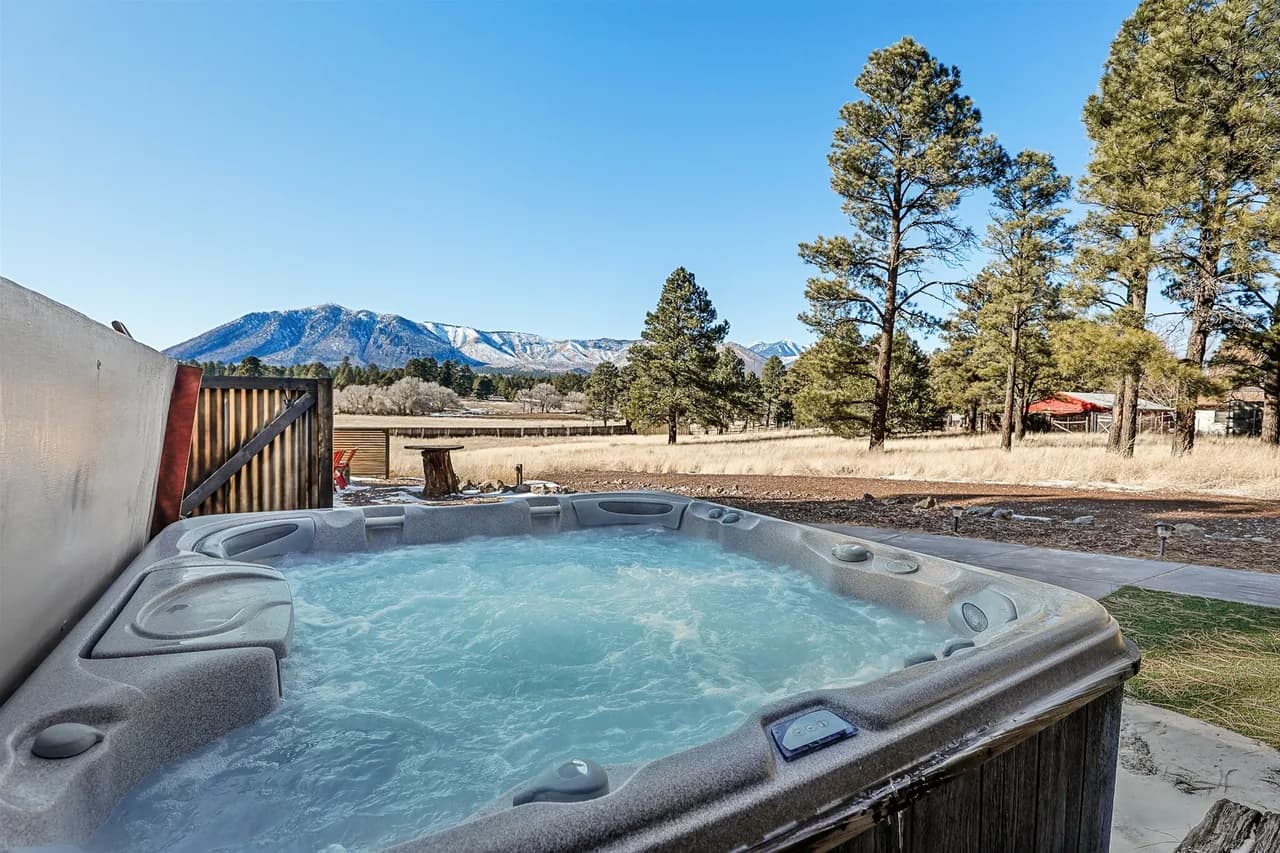 Meadow View A-Frame Cabin in Doney Park, Arizona photo 4