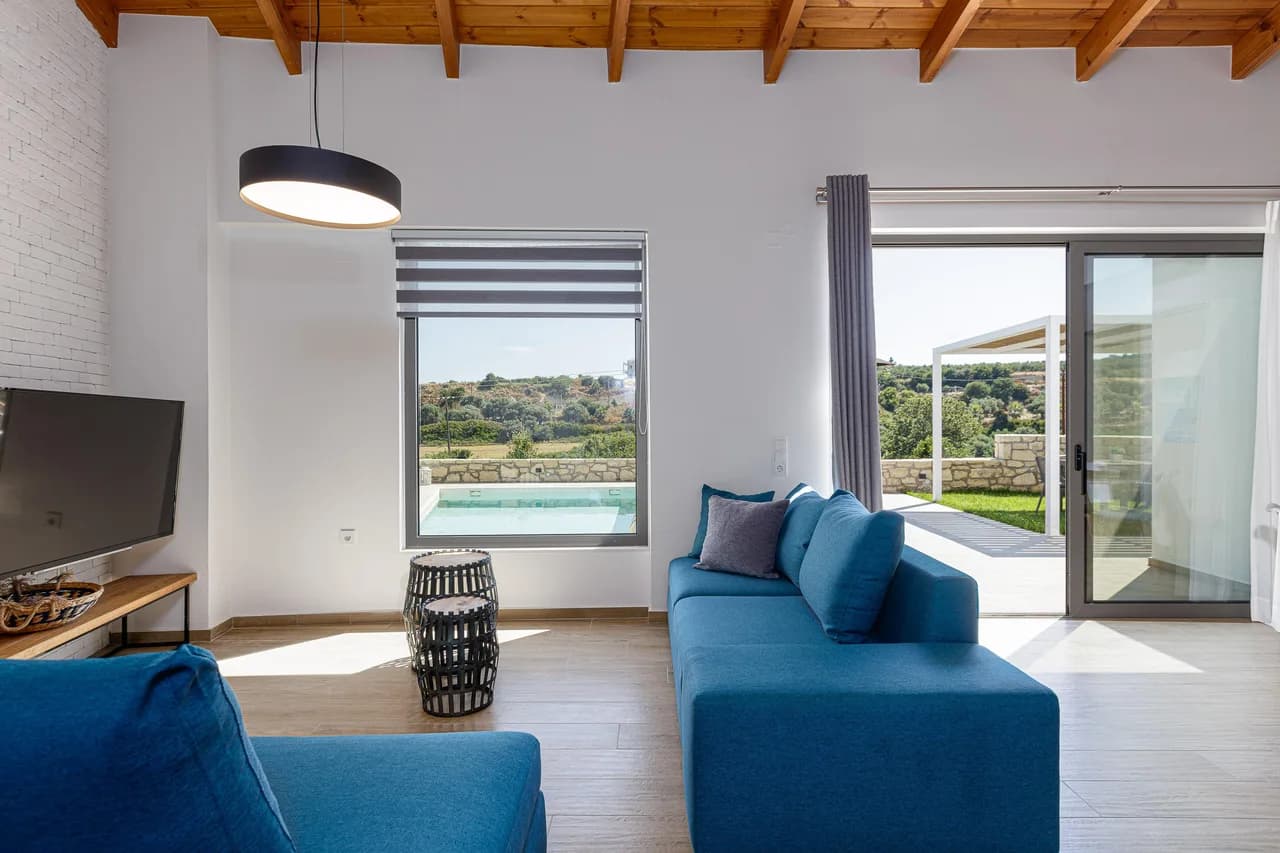 Outdoor Pool Two Bedroom Villa in Chamalevri photo 4