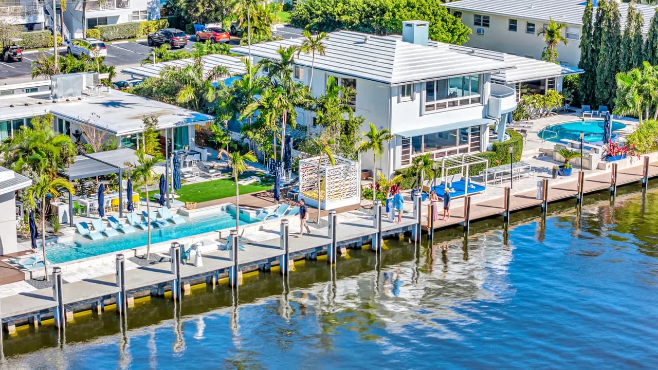 Waterfront Compound with Two Heated Pools in Soroka Shores
