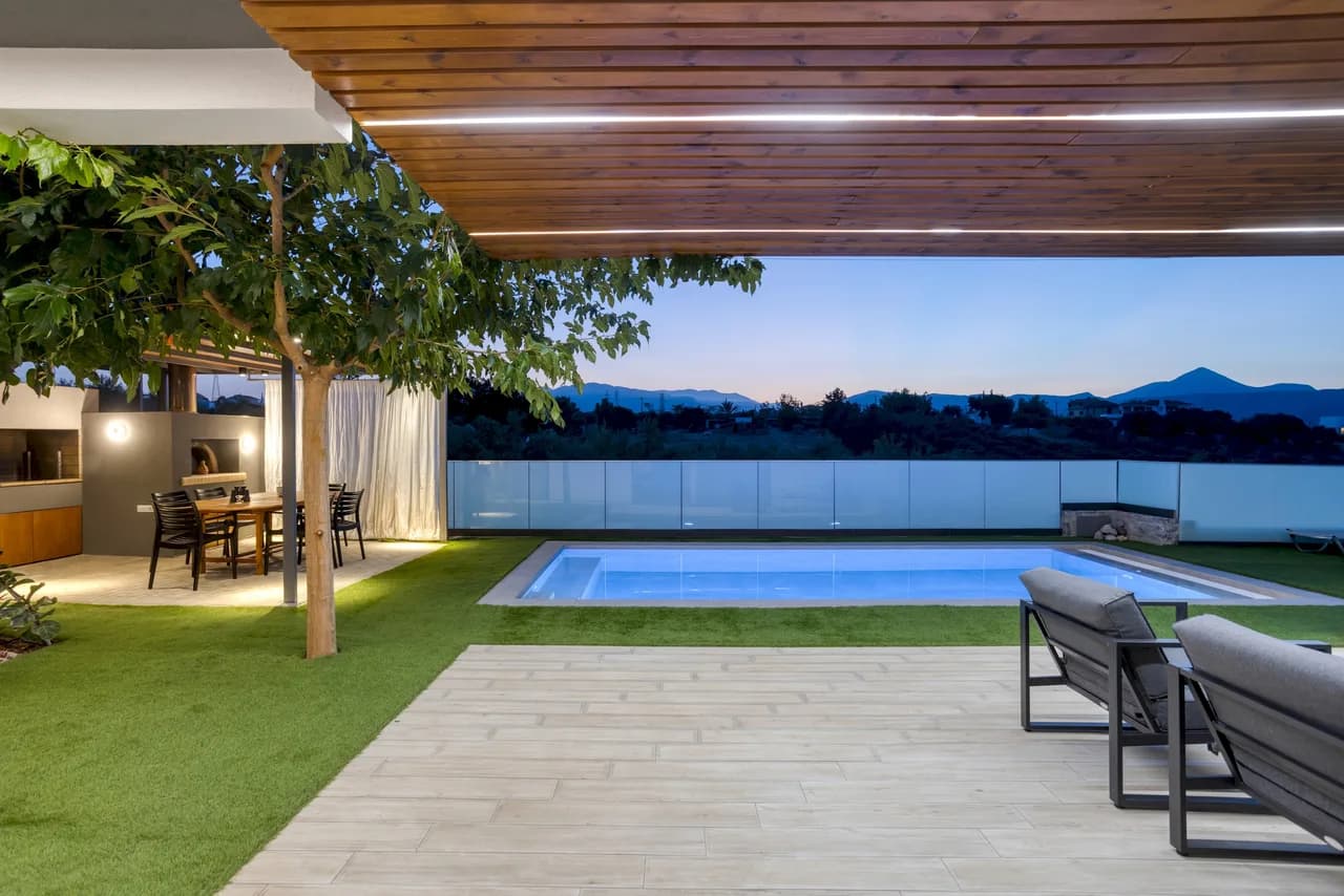 Heated Pool Villa in Giofirakia, Crete photo 2