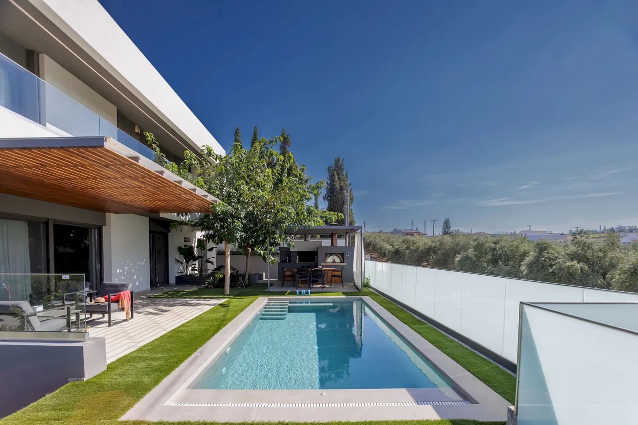 Heated Pool Villa in Giofirakia, Crete photo 3